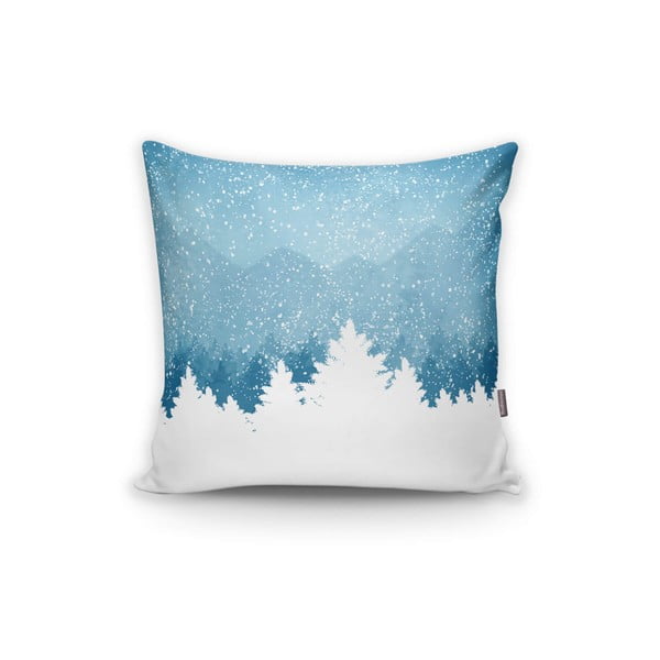 Sada 4 vánočních povlaků na polštář a běhounu na stůl Minimalist Cushion Covers Winter Wonderland-image-3