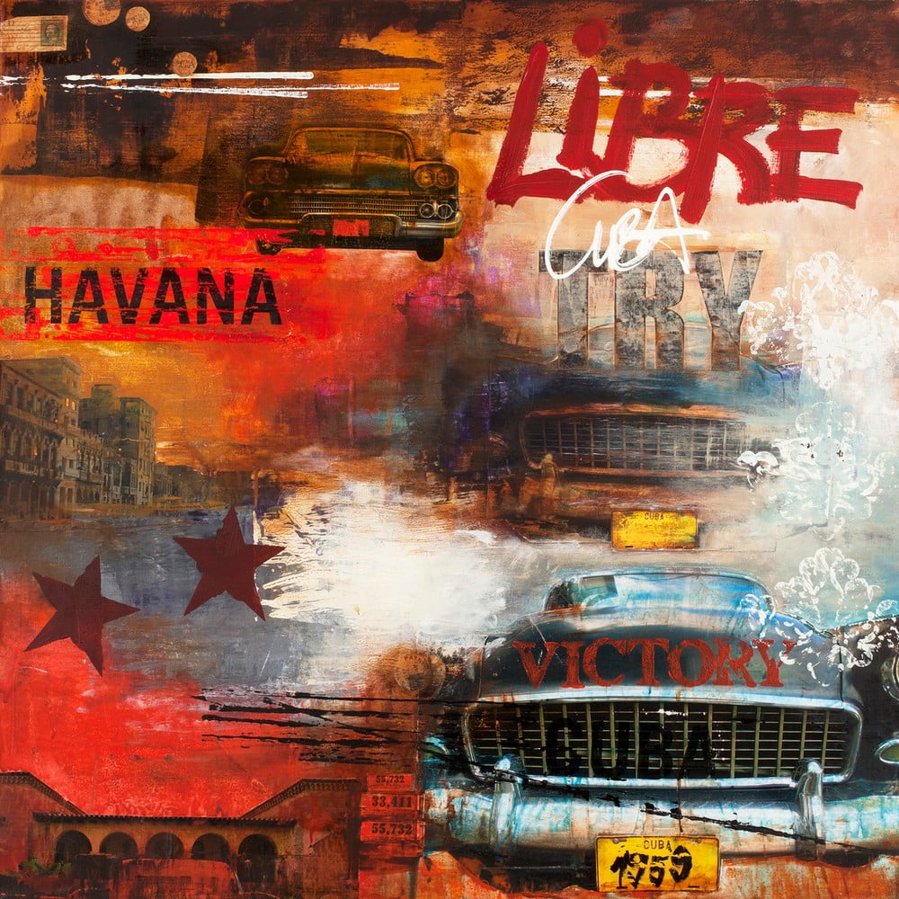 Freja Cuba Libre, 100x100 cm