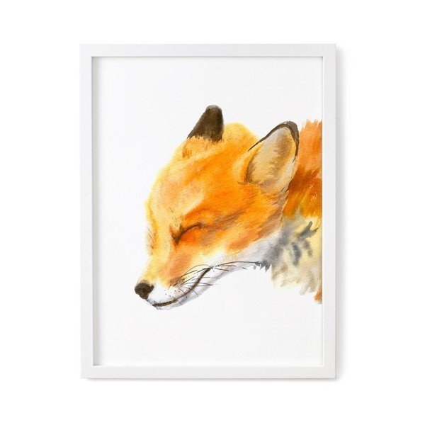 Plakát Chocovenyl Mama Fox, A3