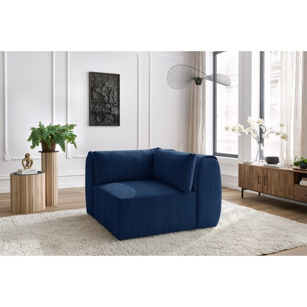 Tmavě modrý modul pohovky Jeanne – Bobochic Paris-image-1