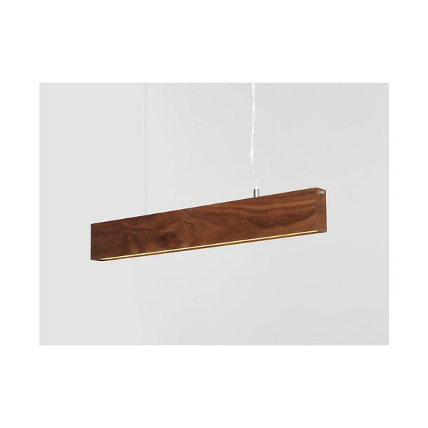 Závěsné svítidlo z ořechového dřeva Custom Form Line Plus L-image-1