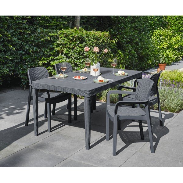 Zahradní jídelní stůl 90x160 cm Girona – Keter-image-1