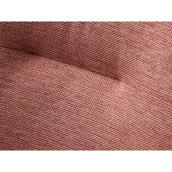 Růžové čalouněné jídelní křeslo s područkami Roxana – Unique Furniture-image-1