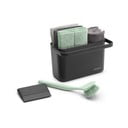 Tmavě šedý set na mytí nádobí z recyklovaného plastu SinkSide – Brabantia