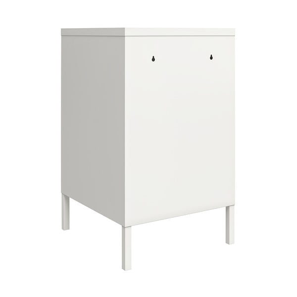 Bílý kovový noční stolek Mission District – Støraa-image-4