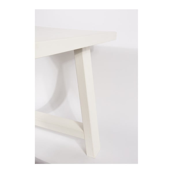 Bílý stůl z masivního dřeva Zuiver A Framed, 200 x 90 cm-image-3