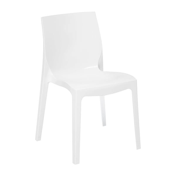 Bílá jídelní židle Evergreen House Aila