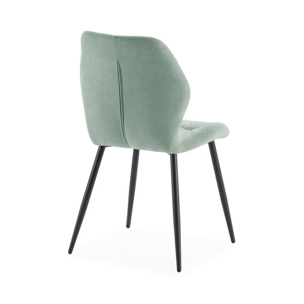 Jídelní židle v sadě 4 ks v mentolové barvě Luna – Marckeric-image-4