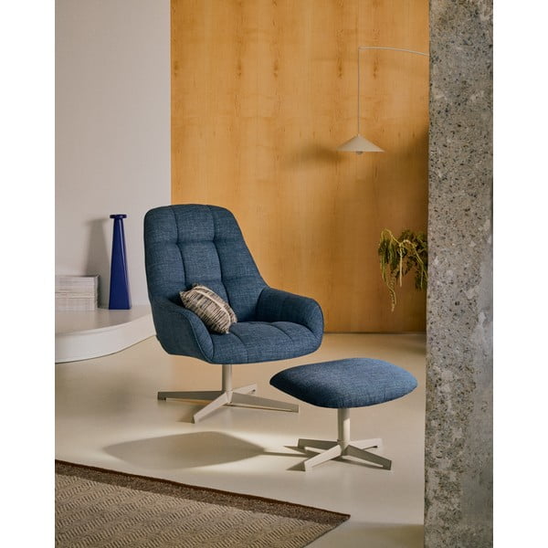 Podnožka šedomodrá Jaspe – Kave Home-image-4