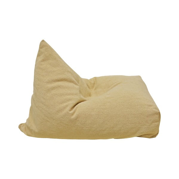 Světle žlutý dětský sedací vak Cleo Light Honey – Lorena Canals-image-4