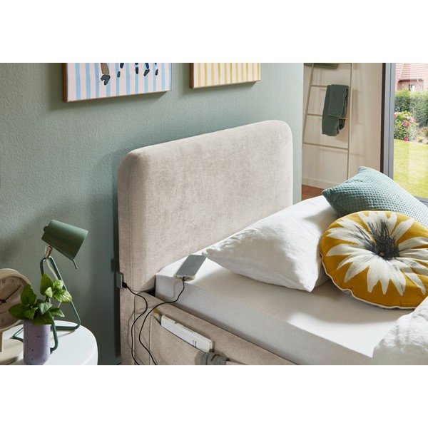 Béžová dětská postel bez roštu 90x200 cm Cosy – Meise Möbel-image-2