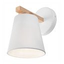 Bílé nástěnné svítidlo ø 15 cm Ellie – LAMKUR