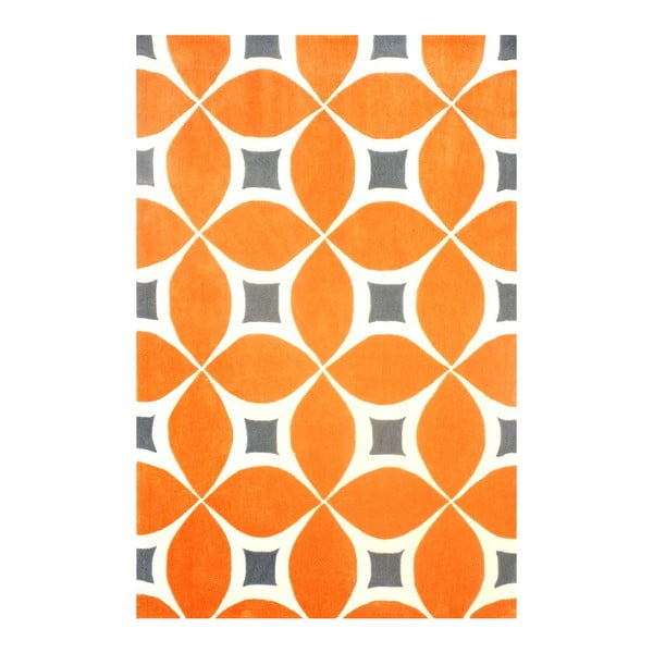 Koberec Deep Orange, 122x183 cm