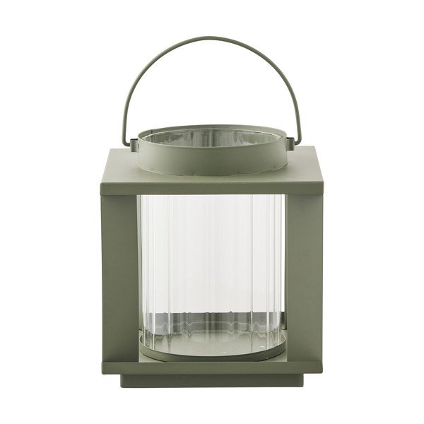 Kovová/skleněná lucerna (výška 20,5 cm) Lohals – House Nordic-image-4