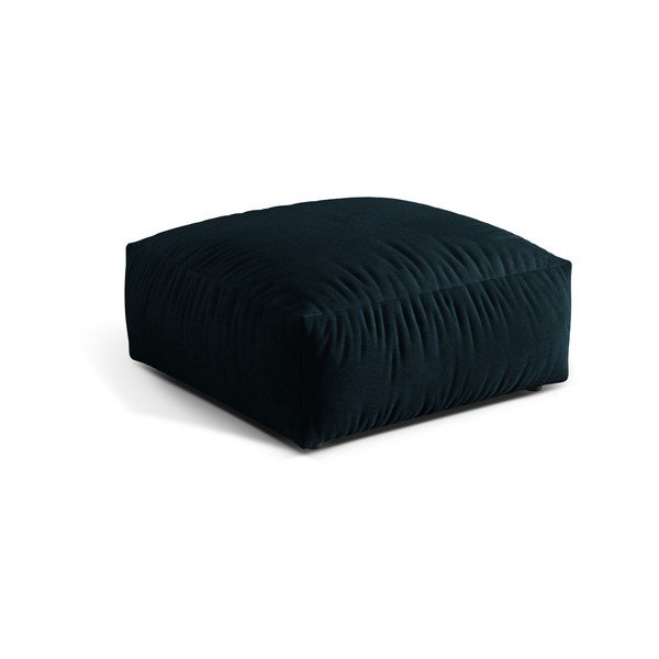 Tmavě modrá sametová modulární podnožka Martina – Micadoni -image-1