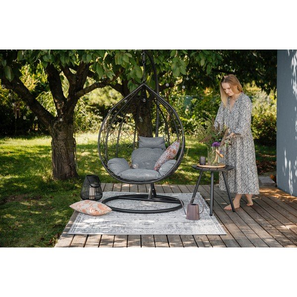 Šedý zahradní stůl Bonami Essentials Lounge, ø 51 cm-image-4