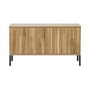 TV stolek v dekoru dubu v přírodní barvě 100x56x44 cm Gravure – WOOOD