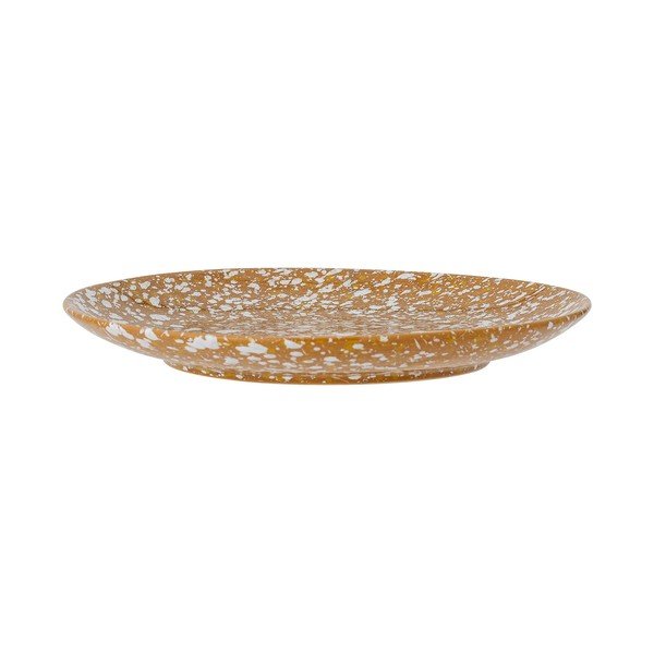 Oranžovo-bílý kameninový talíř Bloomingville Carmel, ø 26 cm-image-2