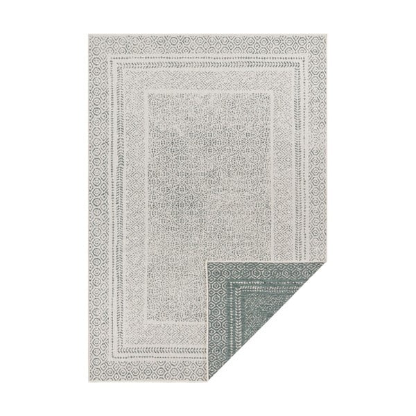 Zeleno-bílý venkovní koberec Ragami Berlin, 200 x 290 cm