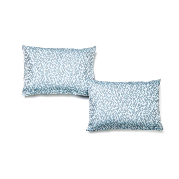 Světle modrý povlak na polštář z čisté bavlny Casa Di Bassi, 35 x 50 cm-image-2