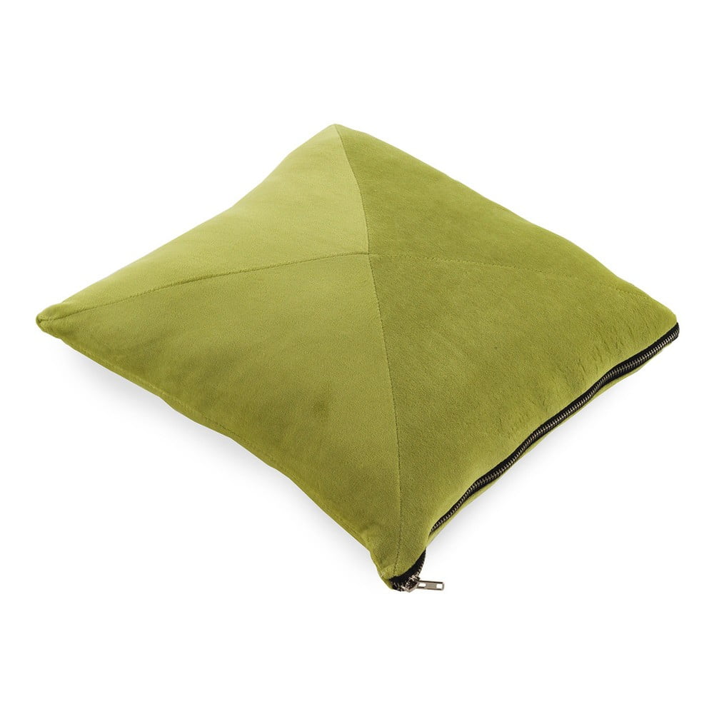 Limetkově zelený polštář Geese Soft, 45 x 45 cm