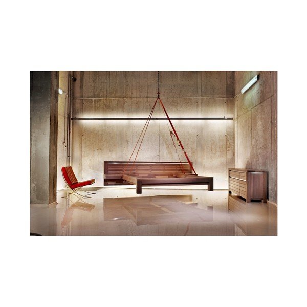 Postel z masivního dubového dřeva Javorina Next, 180 x 200 cm-image-2