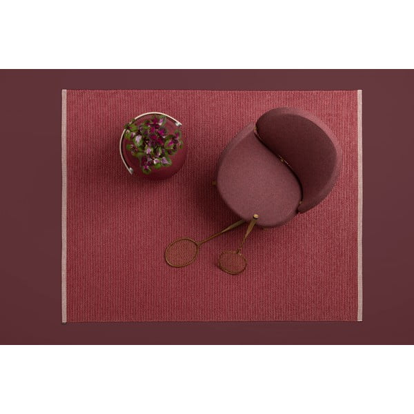 Červený vnitřní a venkovní běhoun 70x200 cm Mono Blush – Pappelina-image-1