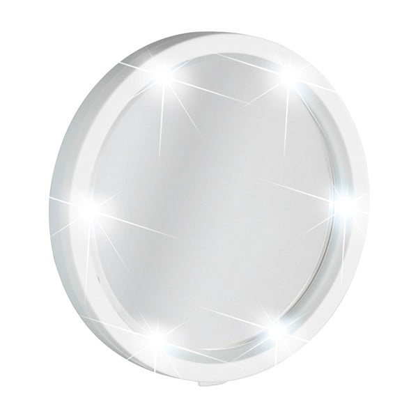 Nástěnné zvětšovací zrcadlo s LED světlem Wenko Travel