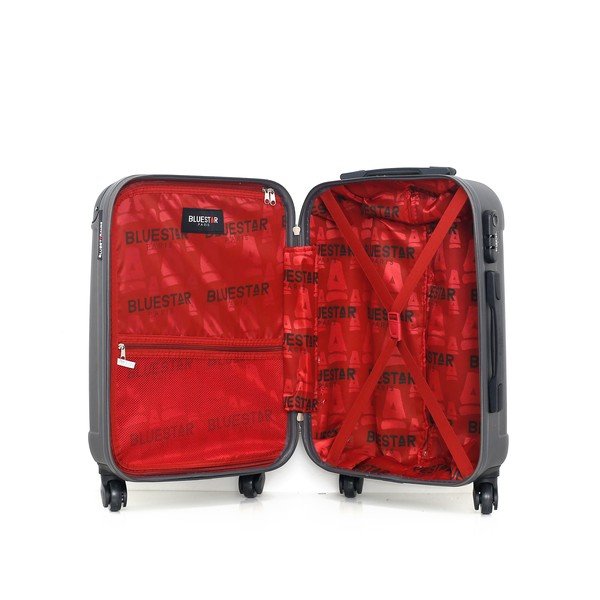 Šedé zavazadlo na 4 kolečkách Bluestar San Diego-image-3