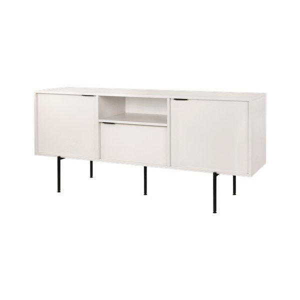 Šedobéžový TV stolek 180x79x50 cm Bau – noo.ma