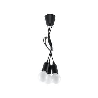 Černé závěsné svítidlo 15x15 cm Rene - Nice Lamps