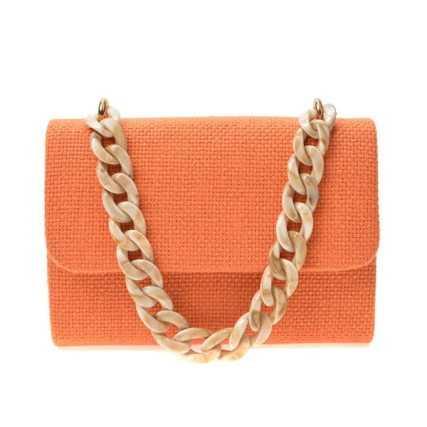 Dámská oranžová kabelka Mangotti Bags Forli