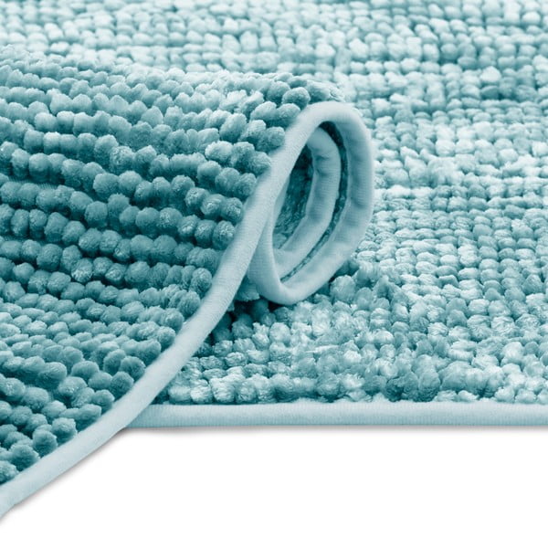 Sada 2 modrých koupelnových předložek AmeliaHome Bati-image-3