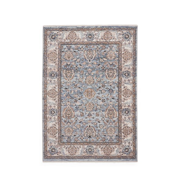 Modro-krémový běhoun 80x300 cm Vintage – Think Rugs