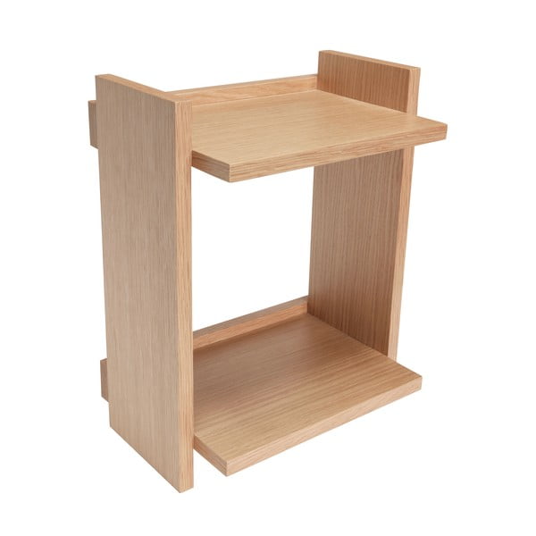 Patrová police v dekoru dubu v přírodní barvě 34 cm Forma – Hübsch-image-2