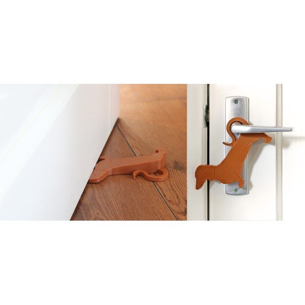 Zarážka do dveří Sausage Dog – Esschert Design-image-1