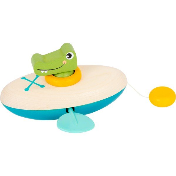 Dětská dřevěná hračka do vody Legler Crocodile-image-2