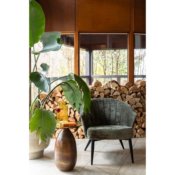 Zelené křeslo Georgia – Dutchbone-image-1