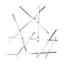Kovový nástěnný věšák ve stříbrné barvě 79 cm Matches – Spinder Design