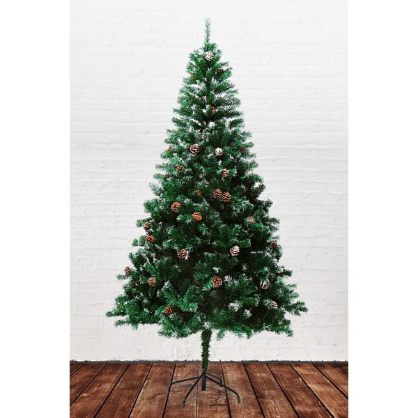 Umělý vánoční stromek se šiškami, výška 1,8 m-image-4