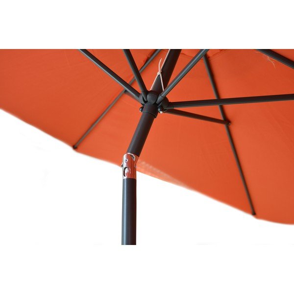 Oranžový slunečník ø 300 cm - Rojaplast-image-1
