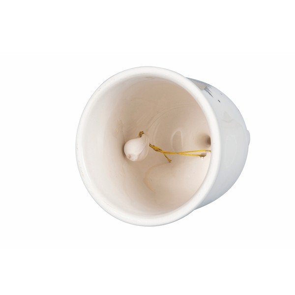 Bílá vánoční dekorace z dolomitu Villa d'Este Renna-image-2