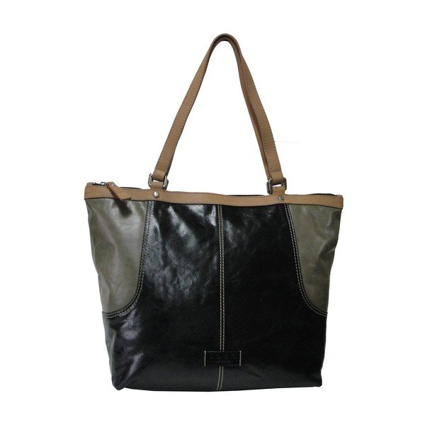 Kabelka Waxy Black