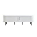 Bílý TV stolek 180x56x45 cm Nola – Unique Furniture