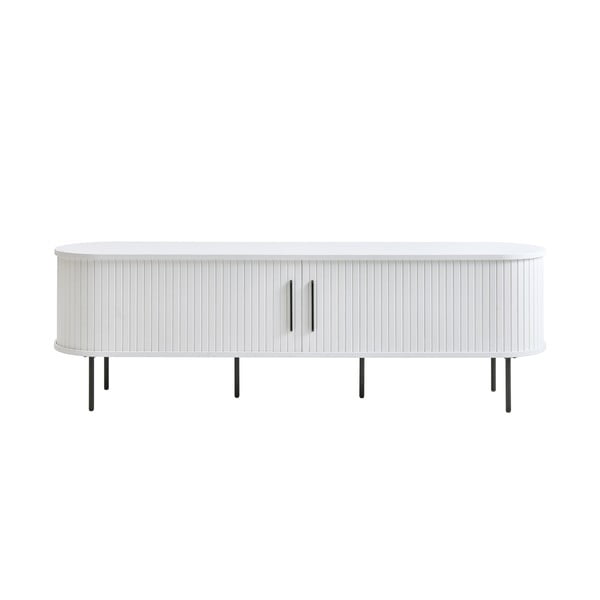 Bílý TV stolek 180x56x45 cm Nola – Unique Furniture
