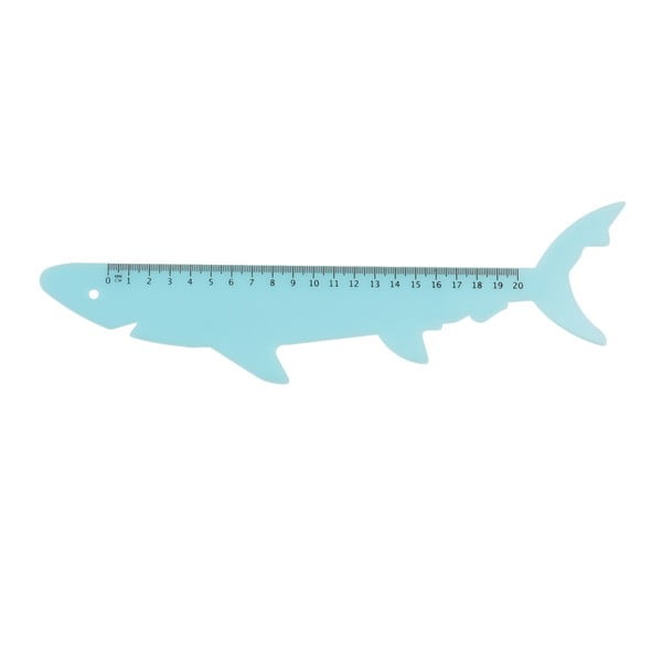 Plastové pravítko Rex London Shark