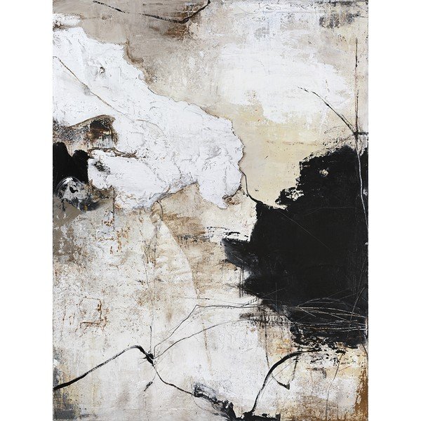 Tištěný/s ručně malovanými prvky obraz na plátně 90x118 cm Reform 1 – Malerifabrikken