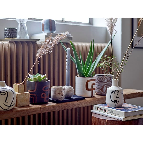 Ručně vyrobený obal na květináč z terakoty ø 12 cm Lija – Bloomingville-image-1