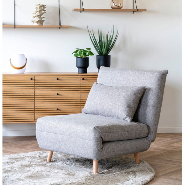 Šedé křeslo Marlow – House Nordic-image-1