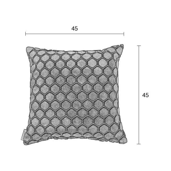 Modrý polštář s výplní Zuiver Monty, 45 x 45 cm-image-1